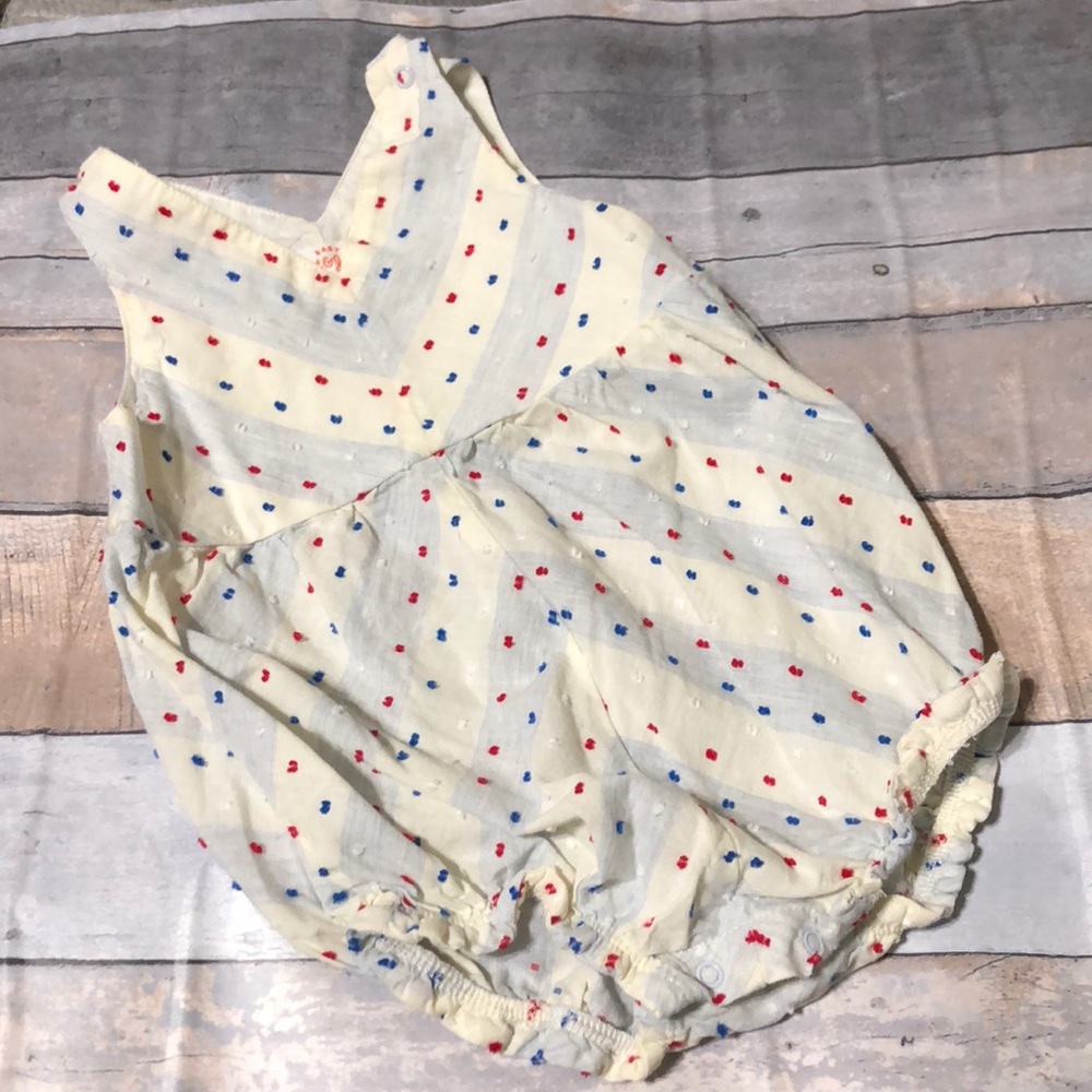 Baby girl romper - size 12M